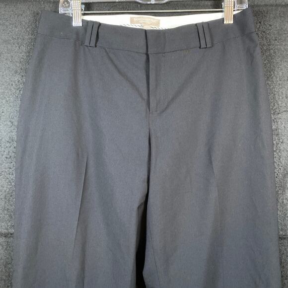 Banana Republic Womens Pants Black Jackson Curvy Fit Wool Blend Lined Stretch 8 - Picture 2 of 15